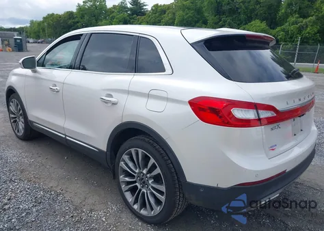 2017 Lincoln Mkx Reserve from USA, damaged, VIN 2LMPJ8LR2HBL39065